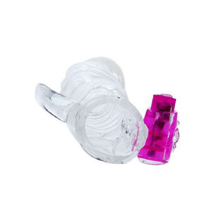 ถุงยางอนามัย TPE แบบสั่นสำหรับผู้ชายปลอกถุงยางอนามัยแบบนุ่มช่วยขยายเวลาล่าช้า - Product Image 4