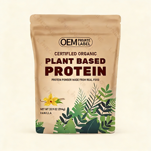 Toptan Tedarik %100 Bitki Bazlı Sağlıklı Bezelye Proteini İzolat Tozu 250 gr 500 gr 1000 gr - Product Image 1