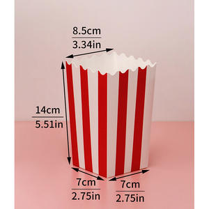 Boîte d'emballage pour popcorn et frites, seau à popcorn <span class=keywords><strong>de</strong></span> <span class=keywords><strong>cinéma</strong></span>, boîte d'emballage pour popcorn au poulet - Product Image 5