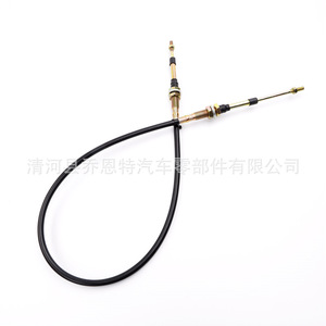 สายคันเร่ง Shantui SD16 รุ่น 16Y-05C-01000 สายควบคุมหุ้มยาง ตัวนำเหล็ก - Product Image 1
