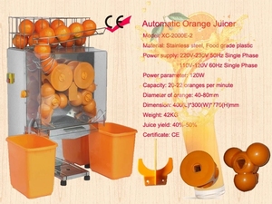 Offre Spéciale D'agrumes orange automatique Extracteur de jus machine/usine Prix Grenade Presse-agrumes machine - Product Image 3