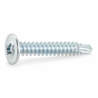 Vis autoperceuses à tête cylindrique zinguées DIN7504 en acier au carbone Phillips pour coffrets électriques et tôles – Vente en gros