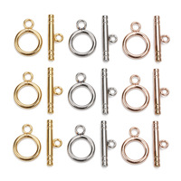 Fermoirs à boucles en acier inoxydable, pour la fabrication de bijoux, boucles pour Bracelet, collier, fournitures, prix d'usine, pièces