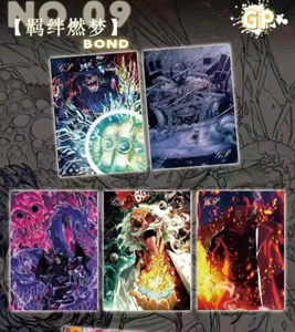 SHANGYOU One Piece Cartes de collection détachables Polaroids Anime <span class=keywords><strong>Dessin</strong></span> <span class=keywords><strong>animé</strong></span> Luffy Zoro Cartes à collectionner Boîte mystère Cadeau - Product Image 4