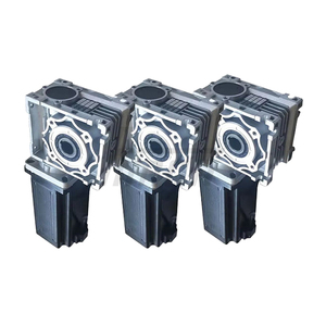 Moteur pas à pas Nema 34, modèle RV40, réducteur de vitesse à vis sans fin, montage sur bride, arbre plein, 14-280 tr/min, pour bras robotiques et systèmes de convoyage - Product Image 5