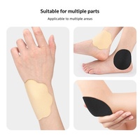 Protège-talon auto-adhésif anti-frottement, coussinet souple en spandex, patch unisexe, protection de base pour la course, la randonnée et le cyclisme