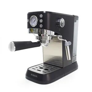 Bomba de presión de 15 o 20 Bar, <span class=keywords><strong>cafetera</strong></span> de goteo de 1,5 <span class=keywords><strong>L</strong></span> para una persona, <span class=keywords><strong>cafetera</strong></span> con Jarra Térmica de espacio pequeño, servicio individual - Product Image 1