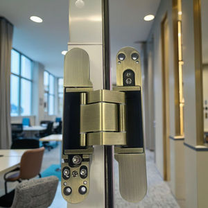 مفصل إغلاق غير مرئي ناعم ثلاثي الأبعاد قابل للتعديل من سبائك الزنك الحديثة vsskg للأبواب الخشبية مزود بمفصلات مفتوحة بزاوية 100 درجة - Product Image 3