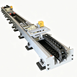 Motor de riel terrestre para robot industrial de 7 ejes, con engranaje PLC, carrera larga, potencia de 3-5 kW, 220V/380V, para líneas de manipulación transversal de estaciones lejanas - Product Image 1