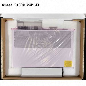 Nouveau commutateur géré empilable Cisco Catalyst 1300 C1300-24P-4X avec 24 ports Ethernet Gigabit PoE+ et 4 ports SFP+ 10GbE en uplink - Product Image 1