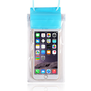 Étui de téléphone étanche 10,5x21 cm avec bandoulière arquée pour la plongée, la natation, les sources chaudes, sac unisexe en PVC - Product Image 2