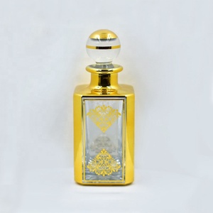 Commercio all'ingrosso di lusso 260ml di vetro bottiglia di <span class=keywords><strong>profumo</strong></span> dorato fantasia dorato arabia Oud Attar <span class=keywords><strong>profumo</strong></span> olio di <span class=keywords><strong>profumo</strong></span> bottiglia di vetro per <span class=keywords><strong>profumo</strong></span> - Product Image 4