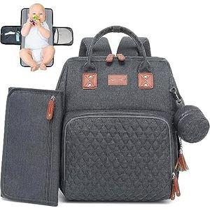 Muestra Gratuita, Fabricante, Personalizado, Moda, Vegano, Piel Sintética, Organizador de Pañales para Mamá, Bolso de Pañales para Bebé, Mochila - Product Image 2