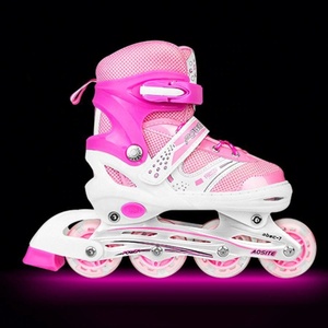 Nouvelles patins à roulettes en microfibre Soy Luna, 4 roues, en cuir, à <span class=keywords><strong>acheter</strong></span> pour adultes et enfants - Product Image 4