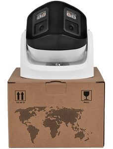 كاميرا آي بي بانورامية ثنائية الإضاءة بدقة 8 ميجابكسل طراز PG2386IRCS-P ذات رؤية واسعة مع أشعة تحت الحمراء وألوان كاملة وإضاءة هجينة واتصال ثنائي الاتجاه وعرض عن بعد وتقنية P2P - Product Image 4