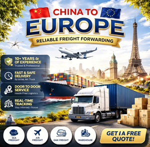 Top-Rated Europe Freight Forwarder Special Promo Air Sea Rates to Germany France Italy EU Fast DD <strong>Delivery</strong> <strong>Discount</strong> Ends Soon - Product Image 1