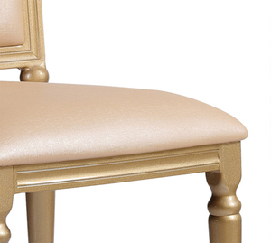 Sillas Modernas de Metal para Banquetes <span class=keywords><strong>y</strong></span> Eventos, Sillas Apilables Estilo Madera para Restaurante Louis, para Bodas <span class=keywords><strong>y</strong></span> Fiestas - Product Image 5