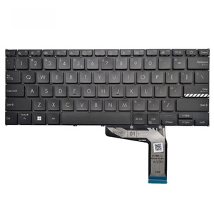 คีย์บอร์ดแล็ปท็อปสำหรับ <span class=keywords><strong>Asus</strong></span> <span class=keywords><strong>VivoBook</strong></span> X1402 X1403 X1402Z X1403ZA X1403Z คีย์บอร์ดส่วนคอมพิวเตอร์เรืองแสงของเรา - Product Image 2