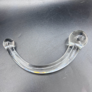 Glatter <span class=keywords><strong>Glas</strong></span> <span class=keywords><strong>dildo</strong></span> für Männer und Frauen G SPOT Prostata-Massage gerät Sexspielzeug - Product Image 2