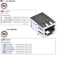 Nouvelles pièces de rechange d'origine Pioneer AlphaTheta pour XDJXZ RX RX2 RX3 700 1000MK2, câble USB, port USB, prise USB DKN1237