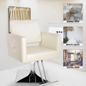Nouvelle arrivée, fauteuil de coiffeur léger inclinable hydraulique en cuir, couleurs personnalisées, équipement ergonomique pour salon de <span class=keywords><strong>coiffure</strong></span> et spa - Product Image 5
