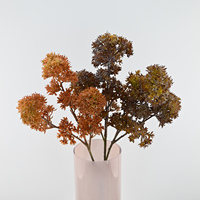 Fleur artificielle de vanille en soie faite à la main, écologique, 75 cm, pour mariage, Noël, fête des mères, décoration éternelle