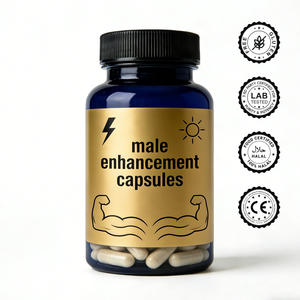 Kapsul Peningkat Performa Pria Vegan Non-GMO <span class=keywords><strong>Maca</strong></span> L-Arginine Campuran Khusus Pengembangan Merek Pribadi ODM OEM Bersertifikat KOSHER - Product Image 1