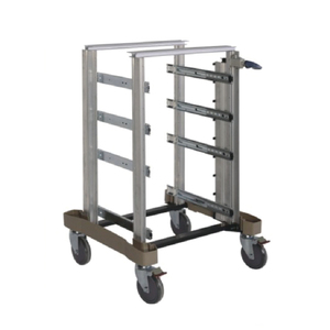 Chariot en plastique ABS de <span class=keywords><strong>diagnostic</strong></span> et d'injection de médicaments avec la roue pour l'hôpital et la clinique Infirmière Snsek-STT850 modèles étroits - Product Image 3