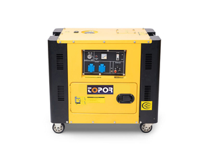 Generador diésel de tipo silencioso personalizable del fabricante Tpoor modelo básico 50/60Hz 220/380V 3000/3600rpm monofásico 220V - Product Image 4