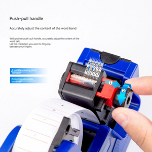 デリ7501価格マーキングマシン価格テスター手動ラベリングマシン日付コーダー価格ラベルガン #8桁 - Product Image 5