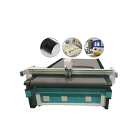 Tela de poliéster TC Jacquard, hilo de poliéster teñido Digital CNC, mesa de máquina de plotter de corte Digital vibratorio con CE ISO