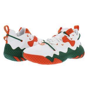 ADIDAS SM harden VOL 6 unisex รองเท้าบาสเก็ตบอลสีขาว/เขียว/ส้ม | ของแท้100% - Product Image 4