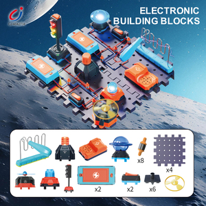 Chengji bricolage éducatif apprentissage Science blocs de construction tige Kit multifonctionnel Cognition jeu jouer blocs de construction électroniques - Product Image 3