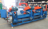 Scie circulaire verticale automatique multi-têtes robuste PE-40003, machine à découper le bois 600-4000 mm, 22,5 kW, lame de 450 mm de haut
