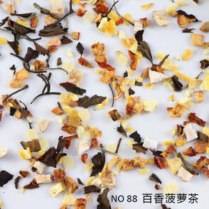 Kostenlose Probe Passions frucht Ananas Tee gemischt Früchte tee Private Label loser Tee zum Abnehmen - Product Image 3