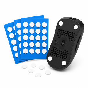 Patins de souris 100 % PTFE de remplacement, patins de glisse découpés au laser de précision pour souris de jeu sans fil <span class=keywords><strong>Glorious</strong></span> <span class=keywords><strong>Model</strong></span> <span class=keywords><strong>O</strong></span>, prêts pour l'e-sport - Product Image 1