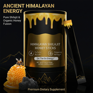 Bâtonnets <span class=keywords><strong>de</strong></span> <span class=keywords><strong>miel</strong></span> au shilajit <span class=keywords><strong>de</strong></span> haute qualité Fairoy, étiquettes personnalisées OEM ODM, bâtonnets <span class=keywords><strong>de</strong></span> <span class=keywords><strong>miel</strong></span> au shilajit - Product Image 3
