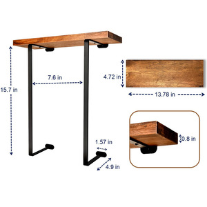 Passing On <b>The</b> <b>Kingdom</b> Bathroom Towel Rack 3 Bars Wall Mounted With Shelf Organizer For Towels And Toiletries - Product Image 3