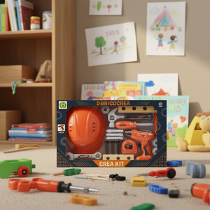 Bricocrea Crea Kit 42x27x8 Cm Juego de Herramientas Para Niños de 3+ Años - Product Image 3