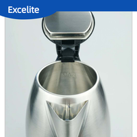 Bouilloire à eau et thé en acier inoxydable, 1500w, 2 l, 220V, appareils de cuisine domestique