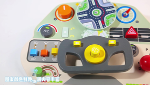 Questo giocattolo educativo è un volante multifunzionale di simulazione per i bambini di usare le mani e la mente per guidare - Product Image 2