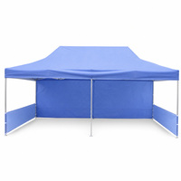 Parois latérales pour tente publicitaire d'exposition, cadre en aluminium 38 mm, robuste, imperméable, coupe-vent, tissu polyester pliable