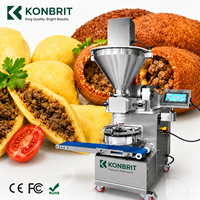 Máquina Comercial para Hacer Falafel, Kubba y Kibbeh, Formadora Automática de Empanadas para Fábricas de Snacks y Producción de Alimentos Congelados