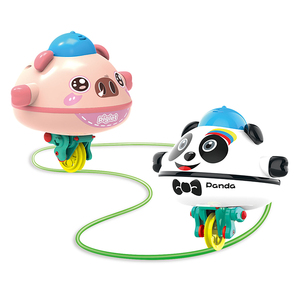 Nuevo Modelo de Juego de Pista de Equilibrio Eléctrico para Caminantes sobre Cuerdas, Figura de Panda y Cerdo Inestable, Cerdo de Equilibrio, Monociclo Eléctrico - Product Image 1
