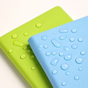 PU Leather <b>Notebook</b> Gift Set with Pen A6 Waterproof Pocket <b>Notebook</b> Lined Blank Grid Paper Customizable Corporate Business Gift - Product Image 3