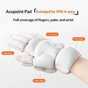 ถุงมือไฟฟ้านวดมือพร้อมระบบกดร้อนบำบัดนวดนิ้วและฝ่ามือ ดีไซน์ 3 โหมดการนวด - Product Image 6