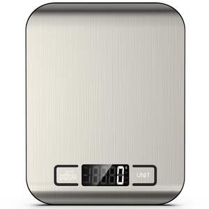 เครื่องชั่งอาหารดิจิตอลอิเล็กทรอนิกส์สแตนเลสกันน้ำ 5 กก. ความละเอียด 1 กรัม ขายส่งราคาดีที่สุด - Product Image 1