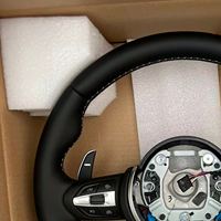 Volant de voiture en cuir noir complet pour BMW F30 F31 F33 F35 F10 F12 F15 F16 F36 F20 F22 F25 F32 F01 F07 M3 M5 X3 X5 525i
