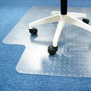 Free Sample Low MOQ 30"X48" Studded Chair Mat For Carpets