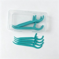 Fil dentaire compostable en PLA de maïs, cire végétale, pour soins bucco-dentaires familiaux, avec flacon en verre, nettoyage des dents OEM, approvisionnement direct usine